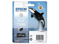 Original Epson C13T76094010 (T7609) Druckerpatrone Light Light Black (25,9ml)