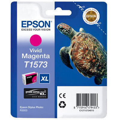 Original Epson T1573 Druckerpatrone Magenta (25,9 ml)
