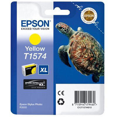 Original Epson T1574 Druckerpatrone Gelb (25,9 ml)