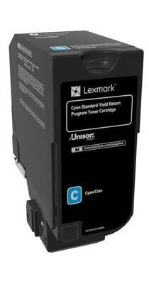 Original Lexmark 74C2SC0 Toner Cyan (~7.000 Seiten)
