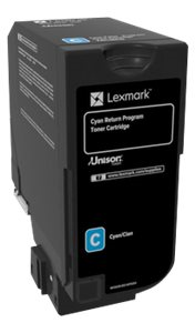 Original Lexmark 74C20C0 Toner Cyan (~3.000 Seiten)