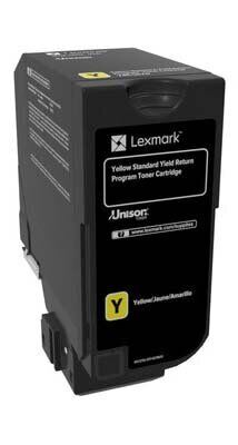Original Lexmark 74C2SY0 Toner Yellow (~7.000 Seiten)
