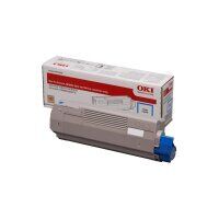 Original OKI 46490403 Cyan Toner (~1.500 Seiten)