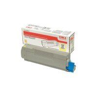 Original OKI 46490401 Gelb Toner (~1.500 Seiten)