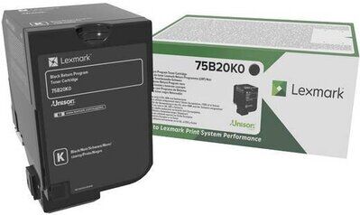 Original Lexmark 75B20K0 Toner Schwarz (~13.000 Seiten)