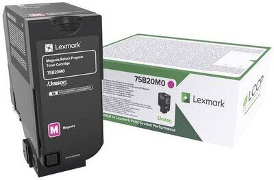 Original Lexmark 75B20M0 Toner Magenta (~10.000 Seiten)