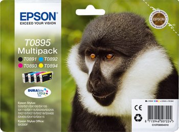 Original Epson T0895 C13T08954010 Druckerpatronen...