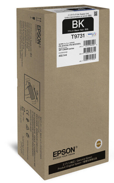 Original Epson Druckerpatrone T9731 Schwarz ~402,1 ml