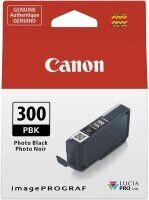 Original Canon PFI-300 PBK Schwarz foto 4193C001 Tintenpatrone (14,4ml)