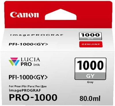 Original Canon PFI-1000 GY Grau 0552C001 Tintenpatrone...