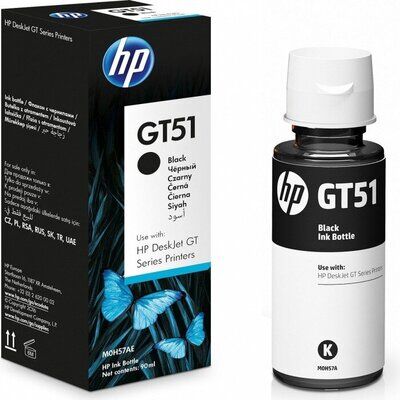 Original HP GT51 BK M0H57AE Tinte Schwarz (80ml)