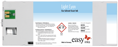 Kompatibel Eco Solvent Exact Tinte Light Cyan ESP-220-LC,...