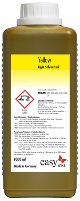 Kompatibel easy SS21 Solvent Tinte Yellow SS21-1-Y, 1...