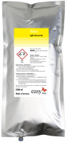 Kompatibel easy SS21 Solvent Tinte Yellow SS21-BAG-Y, 1 Liter Beutel