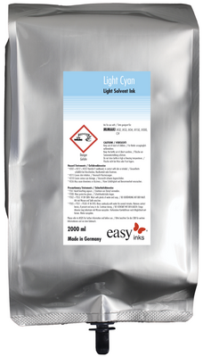 Kompatibel easy SS21 Solvent Tinte Light Cyan...