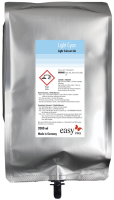 Kompatibel easy SS21 Solvent Tinte Light Cyan SS21-BAG2-LC, 2 Liter Beutel