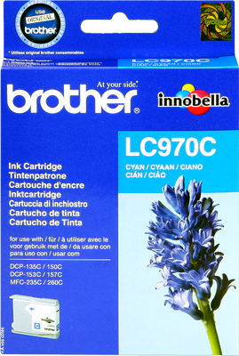 Original Brother LC-970 Cyan Druckerpatrone