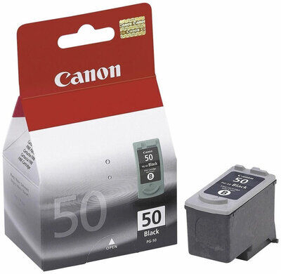 Original Canon PG-50 BK Schwarz Druckerpatrone (~545 Seiten)