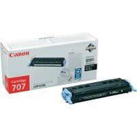 Original Canon 707 BK Schwarz Toner (~2.500 Seiten)