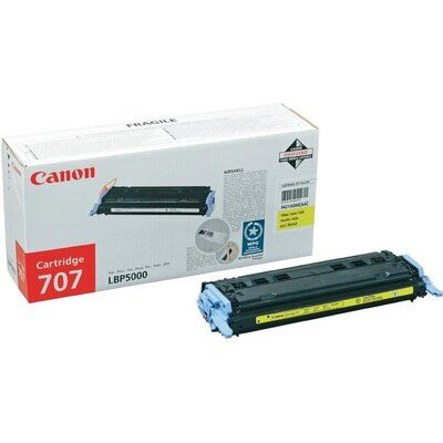 Original Canon 707 Gelb Toner (~2.000 Seiten)
