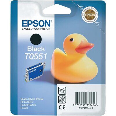 Original Epson T0551 Druckerpatrone Schwarz (8ml)
