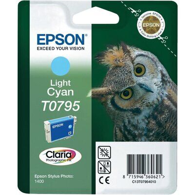 Original Epson T0795 Cyan (hell) Druckerpatrone (11ml,...