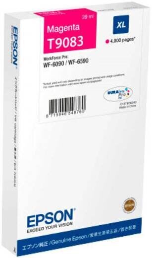 Original Epson T9083 (C13T908340) Magenta (~4.000 Seiten)