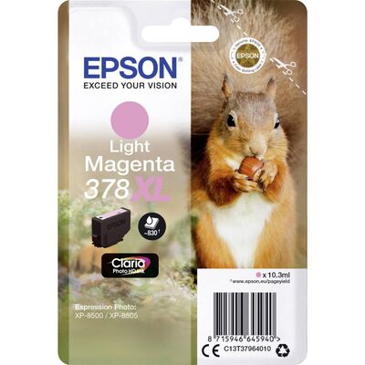 Original Epson 378 XL (C13T37964010) light magenta (~830...