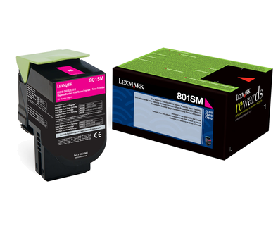 Original Lexmark 802SM Magenta Toner (~2.000 Seiten)