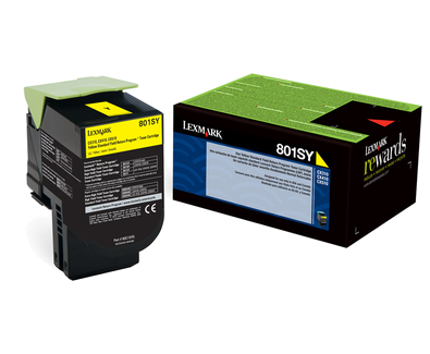 Original Lexmark 802SC Cyan Toner (~2.000 Seiten)