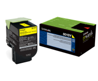 Original Lexmark 802SC Cyan Toner (~2.000 Seiten)