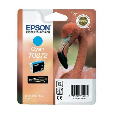 Original Epson T0872 Druckerpatrone Cyan (11.4ml)