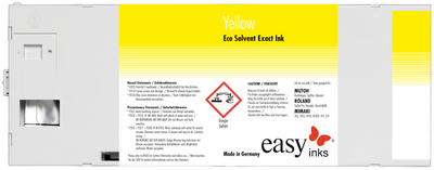 Kompatibel easy Eco Solvent Exact Tinte Yellow...