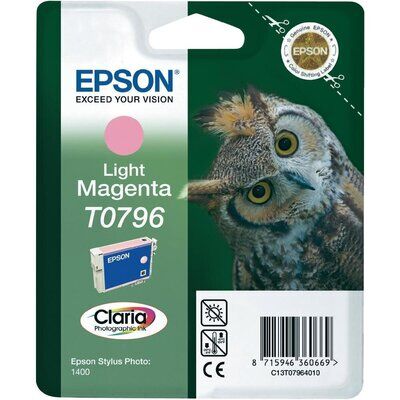 Original Epson T0796 Magenta (hell) Druckerpatrone (11ml,...
