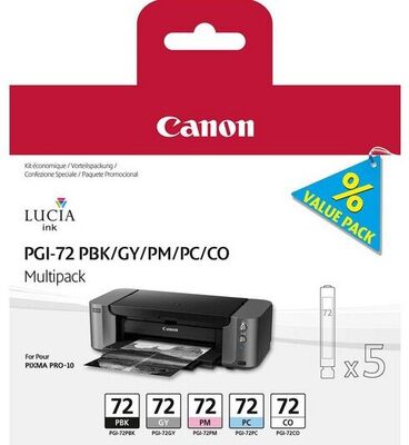 Original Canon PGI-72 5-Patronen Multipack PBK GY PM PC...