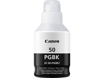 Original Canon GI-50 PGBK Schwarz 3386C001 Tinte (~6000...