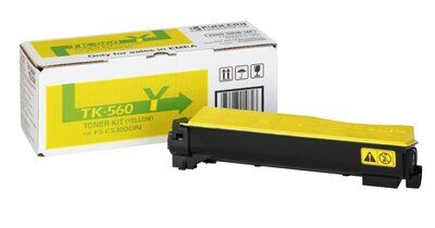 Original Kyocera TK-560 Y (1T02HNAEU0) Toner Gelb (~10000...