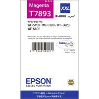 Original Epson T7893 Druckerpatrone Magenta (34.2ml, ~4000 Seiten, XXL)