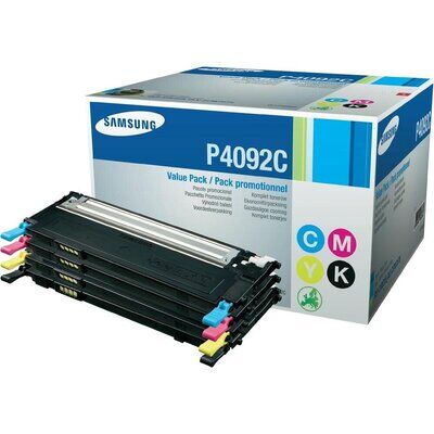 Original Samsung CLT-P4092C Multipack 4 Toner C M Y BK
