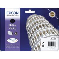 Original Epson T7901 79 XL Druckerpatrone Schwarz (41.8ml, ~2600 Seiten, XL)