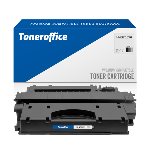 Kompatibel zu HP Q7551X 51X Toner Schwarz Laserjet M3027 M3035 P3003 P3004 P3005  (~13000 Seiten)