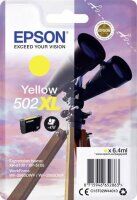 Original Epson 502 XL (C13T02W44010) Druckerpatrone Gelb (~470 Seiten)