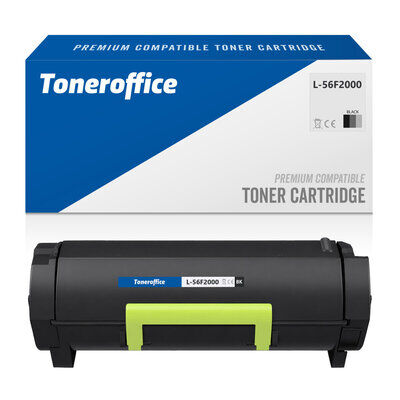 Kompatibel Lexmark 56F2000 Toner Schwarz 6000 Seiten