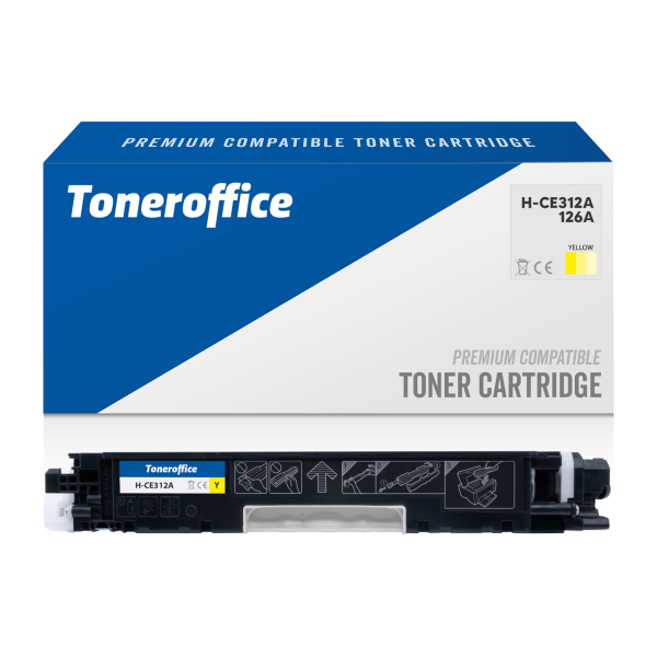 Kompatibel zu HP CE312A 126A Toner Gelb (~1000 Seiten)