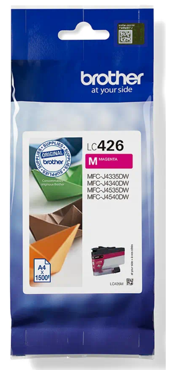 Brother LC462M Magenta Original Tintenpatrone | Für MFC-J2340DW, J2740DW, J3940DW | Ca. 550 Seiten