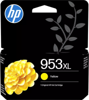 Original HP 953 XL F6U18AE Druckerpatrone Gelb (~1.450 Seiten)