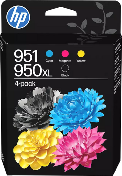 Original HP C3WK1AE 950 XL 951 Druckerpatronen 4er Set...