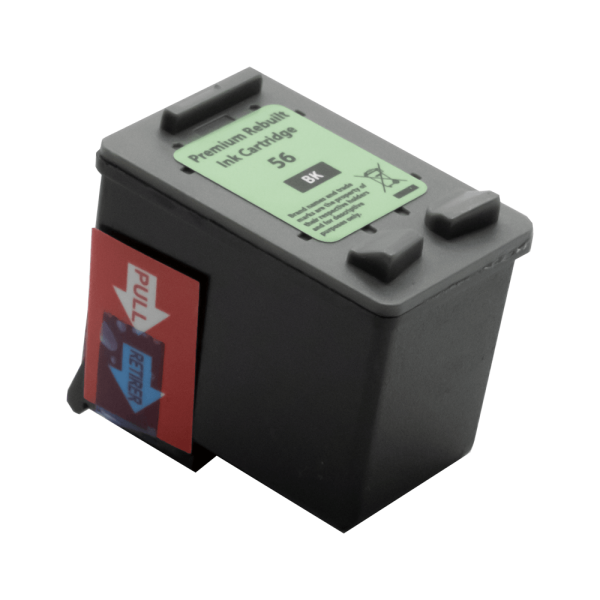 Kompatibel zu HP 56 C6656AE Druckerpatrone Schwarz (~520 Seiten) Kompatibel zu HP 56 C6656AE Druckerpatrone Schwarz (~520 Seiten)
