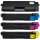Kompatibel Kyocera ECOSYS P 6026 CDN Toner TK-590 BK C M Y 4er Set Multipack