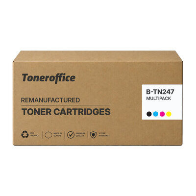 Brother TN-247 Premium Recycling-Toner BK C M Y 4er Set...